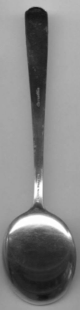 Camellia Cream Soup Spoon by Gorham Sterling Silver 6 - 1/4 Inch 2