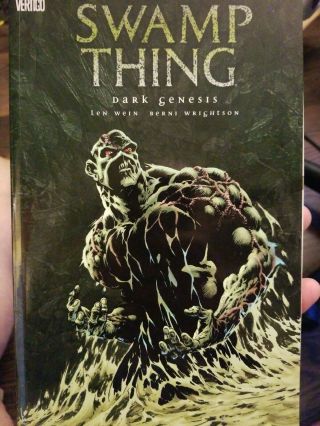Swamp Thing Dark Genesis Dc Comics Tpb 1991 Rare Oop Len Wein Bernie Wrightson