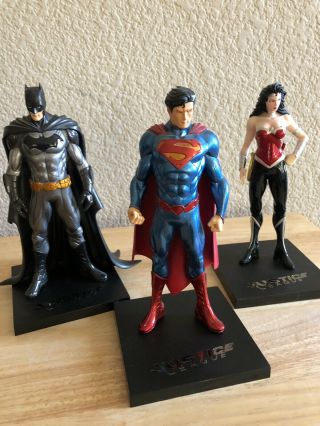 Kotobukiya Artfx Dc 52 Superman,  Batman,  Wonder Woman Statues - Loose