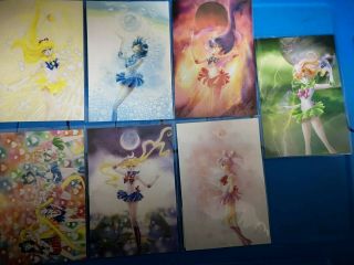 Japanese Anime Sailor Moon Postcard Set Naoko Takeuchi Very Rare Limited