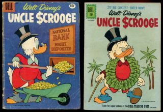 Uncle Scrooge 33,  35 Carl Barks
