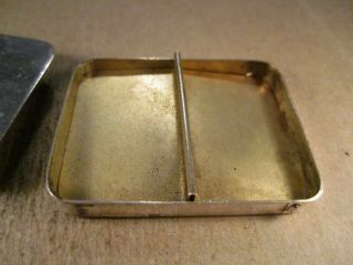 Antique Sterling Silver Pill or Trinket Box,  R Blackinton & Co,  27.  6g 6