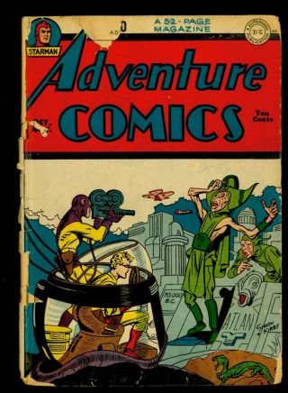 Adventure Comics 100 Oct - Nov,  1945 Fair