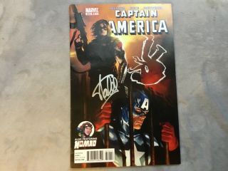 Hot Marvel Captain America Stan Lee Auto Signed Comic Book (certified Proof)