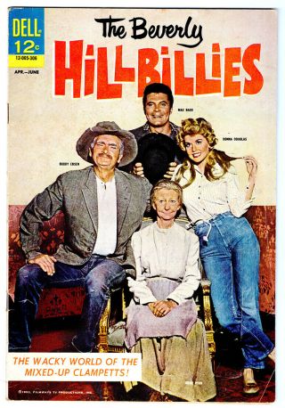 The Beverly Hillbillies 1 In Vg/fn A 1963 Dell Comic