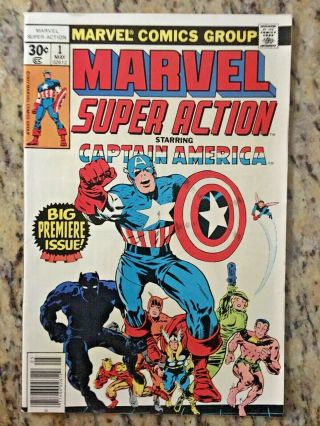 Marvel Action 1 (may 1977,  Marvel) | | Captain America