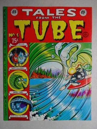 Tales From The Tube 1 Print Rick Griffin 1st Print Underground Comix