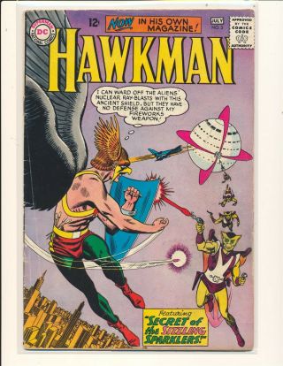 Hawkman 2 Vg Cond.
