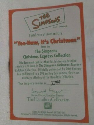 Simpsons Christmas Express,  Yee - Haw,  It ' s Christmas,  2799, 7