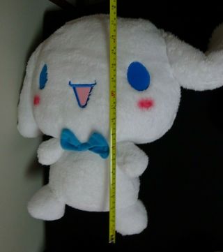 SANRIO Cinnamoroll Stuffed Plush Doll Cute Giga Jumbo Bow Tie Plush 6