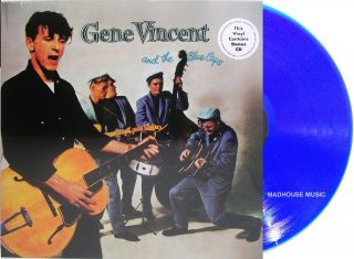 Gene Vincent Lp,  Cd Gene Vincent And The Blue Caps Limited Clear Blue Vinyl,  Cd