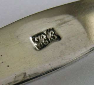 Hester Bateman: A George III silver sugar tongs,  INCUSE DUTY MARK 1784 - 6 3