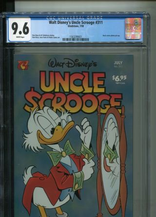 Walt Disney’s Uncle Scrooge 311 Don Rosa Story And Art Cgc Near Plus 9.  6