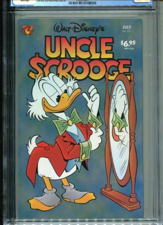 WALT DISNEY’S UNCLE SCROOGE 311 DON ROSA STORY AND ART CGC NEAR PLUS 9.  6 2