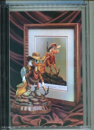 WALT DISNEY’S UNCLE SCROOGE 311 DON ROSA STORY AND ART CGC NEAR PLUS 9.  6 3