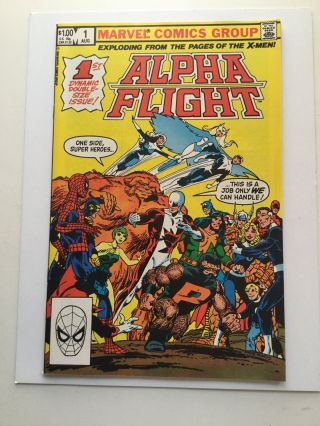Alpha Flight 1 Comic Book