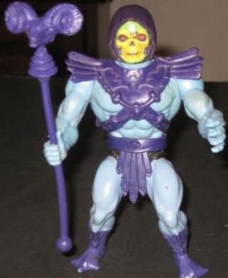 1981 Motu Masters Of The Universe Skeletor Action Figure 5 " Vintage Mattel Toys