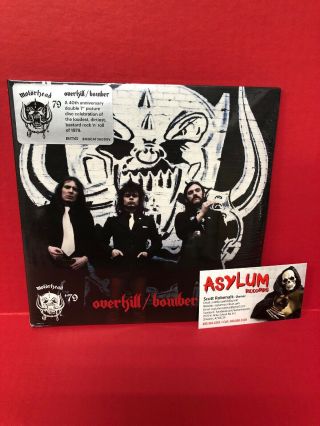 Motorhead - Overkill/bomber - Double 7 " Picture Disc Vinyl - Rsd 2019 -