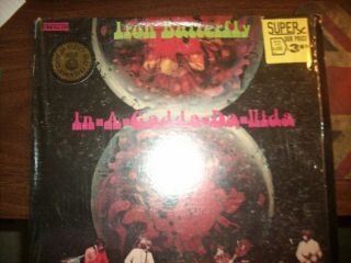 Iron Butterfly - In - A - Gadda - Da - Vida Vinyl Lp Near With Shrink 1969 Psych Rock