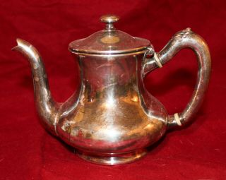 Reed & Barton 1 - Portion Silver - Soldered Coffee Pot/teapot From The Avery Hotel