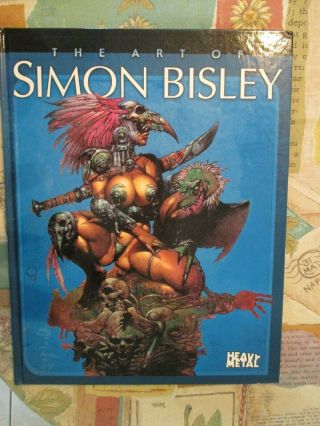 The Art Of Simon Bisley,  Hardcover,  Foreword By Alan Grant,  By Heavy Metal