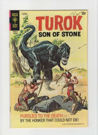 Turok,  Son Of Stone 72 Nm 9.  4 Gold Key Comic Silver Age 15c