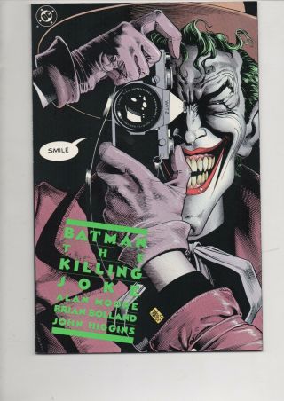 Batman The Killing Joke Comic Book From 1988/nm,  9.  6/1st Print/only $19.  95