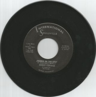 Dennis Edwards - Johnnie On The Spot - Northern Soul - 7  - 45rpm Listen