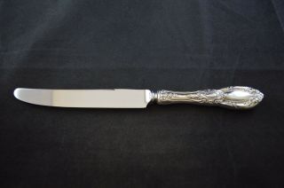 Towle King Richard Sterling Silver Handled Dinner Knife French Blade 9 - 3/4 "