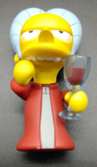 Mr.  Burns Treehouse Of Horror Dracula Figure With Cup Kid Robot The Simpsons
