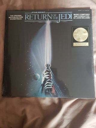 Star Wars Return Of The Jedi Limited Edition Gold Vinyl Soundtrack.