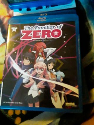 The Familiar Of Zero Season 1 - 2 - 3 - 4 Blu - Ray
