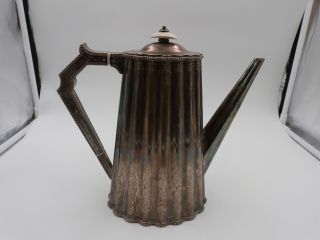 Vintage Elkington & Co.  Silver Plated Coffee Pot