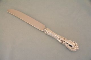 Reed & Barton Burgundy Sterling 9 - 5/8 HH French True Dinner Knife No Mono 2