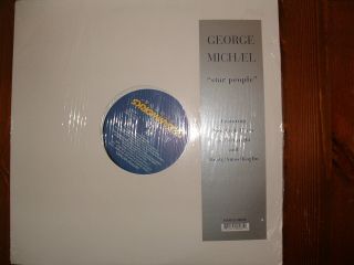 George Michael Rare 12 Star People 1997 Wham Us Imp Unplayed