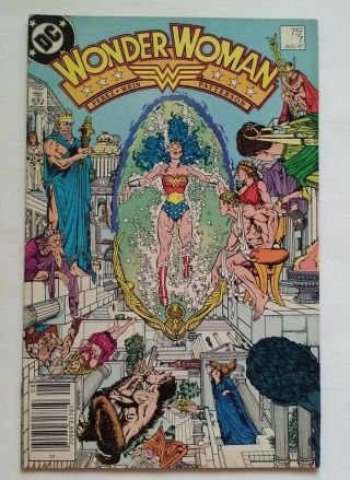 Wonder Woman 7 (1st Appearance Of Barbra Minerva/cheetah (1987)