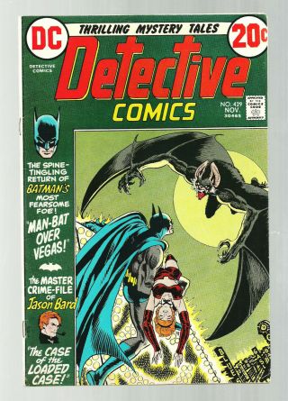 Detective Comics 429 1972 Fine/vf