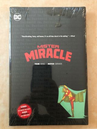 Mister Miracle Hc Tom King Mitch Gerads Hardcover Dc Comics Oop