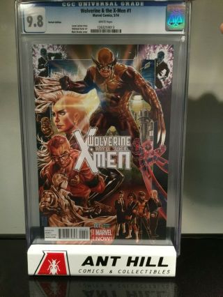 Wolverine And The X - Men 1 1:50 Brooks Variant Cgc 9.  8
