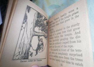 Tarzan and a Daring Rescue Premium Big Little Book BLB 1938 SC Rare C7 5