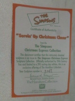 Simpsons Christmas Express,  Servin ' Up Christmas Cheer,  3261, 7