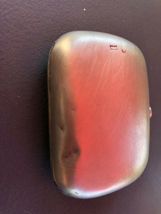 Heavy Vintage Solid Sterling Silver pill Box 3
