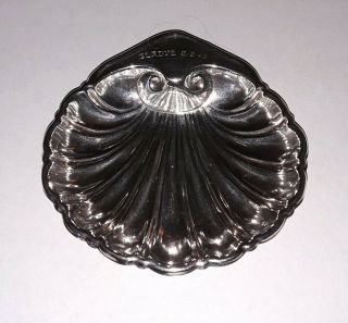 . 925 Sterling Silver Revere Silversmiths 161 Scallop Shell Dish