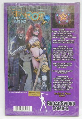 TAROT WITCH OF THE BLACK ROSE VOL.  1 REMASTERED - Broadsword Graphic Novel - 2