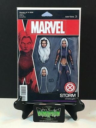 House Of X 2 Variant Christopher Action Figure Storm Comic Marvel 1st Print Nm