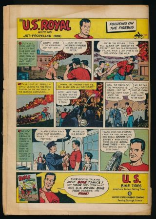 HEART THROBS No.  2 1949 DC Romance Comic Book BILL WARD GGA Cover & Art VG - 6