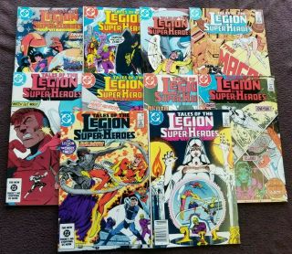 Tales Of The Legion Of - Heroes 314 - 323 Dc 1984 Comic Run 314 315 316 317