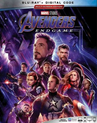 Avengers Endgame Blu - Ray W/digital
