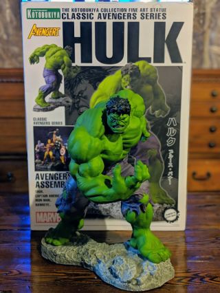 Hulk Fine Art Statue Classic Kotobukiya - Avengers Incredible Hulk 1/6 Scale