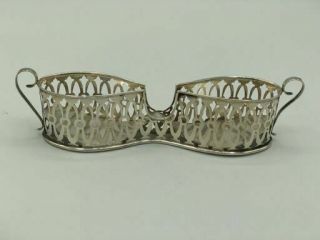 Antique Sterling Silver Spoon Holder
